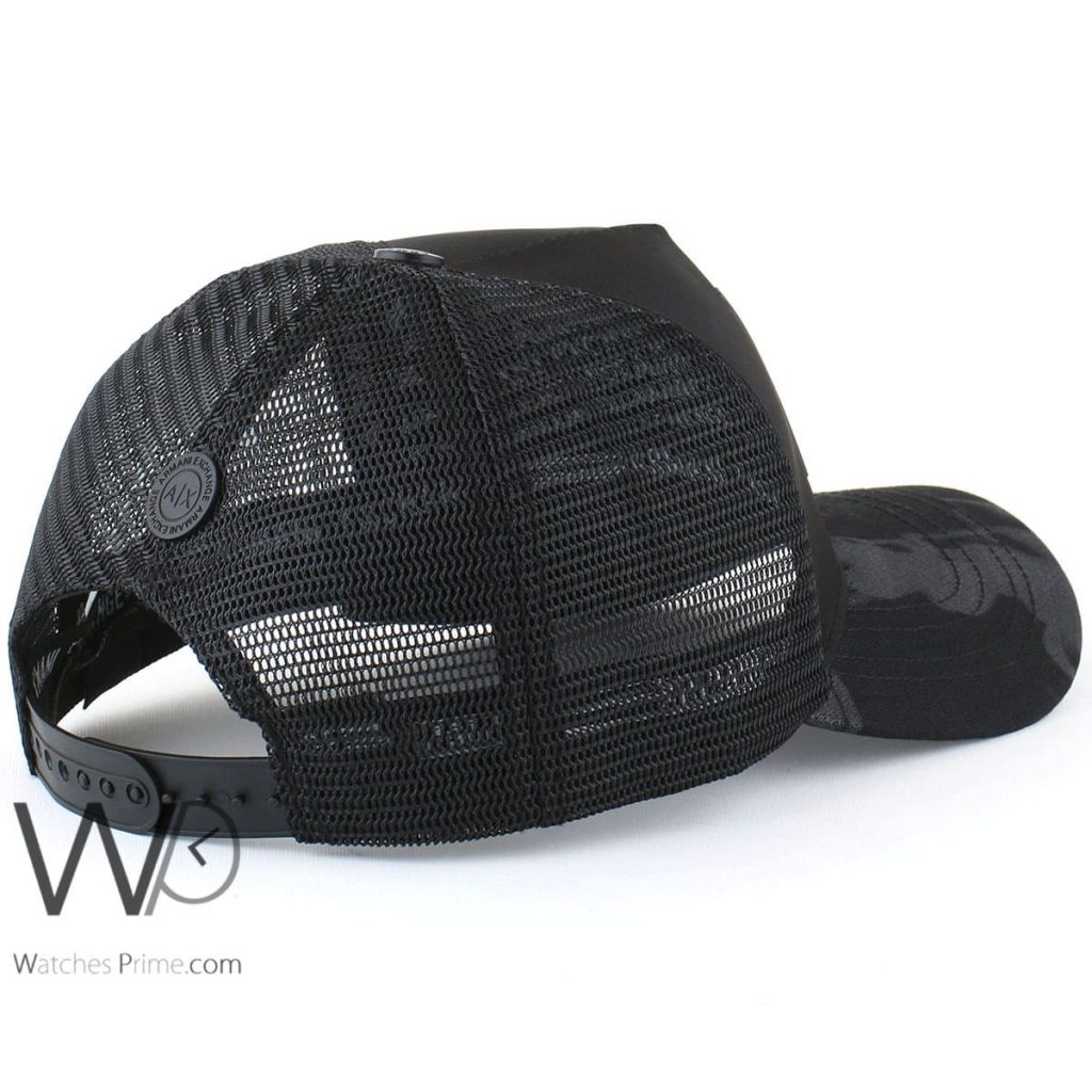 Armani Exchange for men black cap AX | Watches Prime