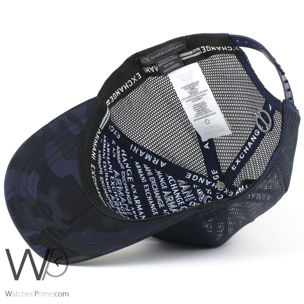 Armani Exchange for men blue cap AX | Watches Prime