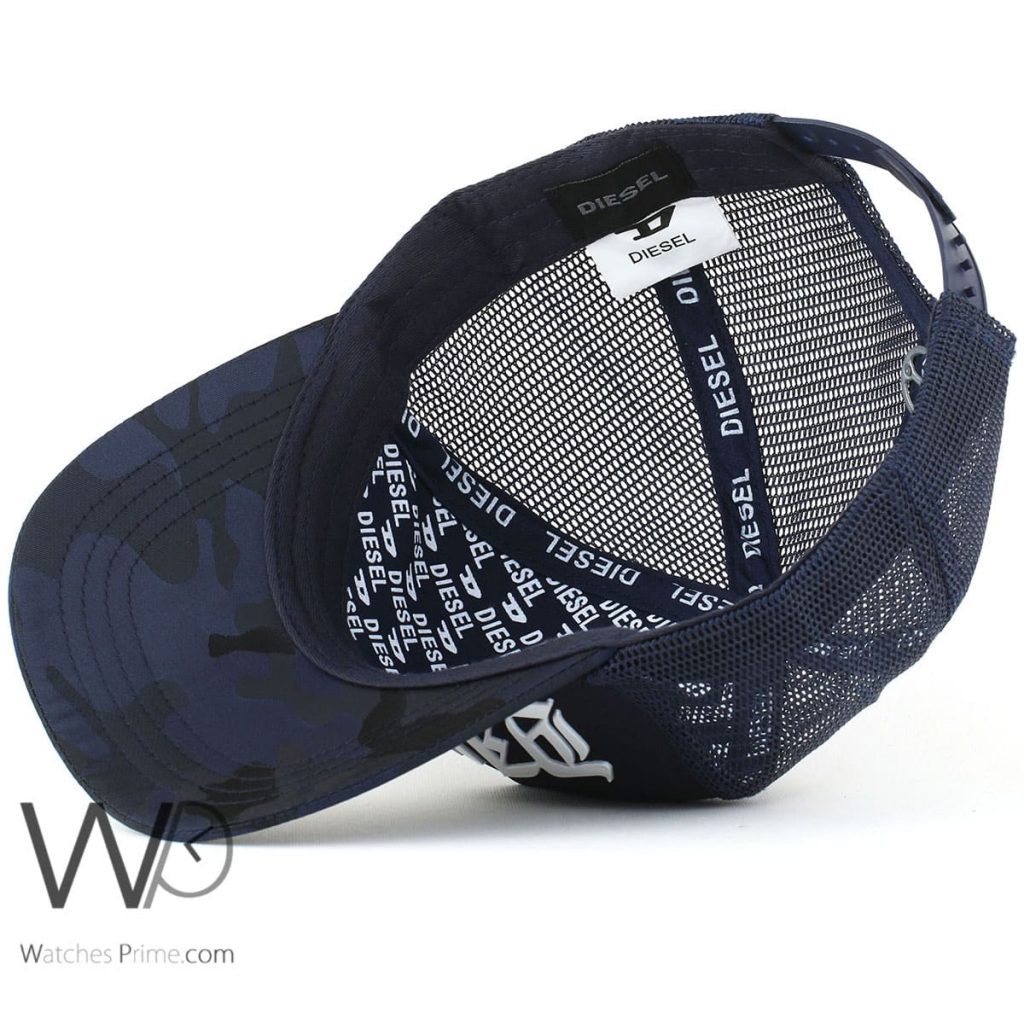 Diesel baseball blue cap for men | Watches Prime
