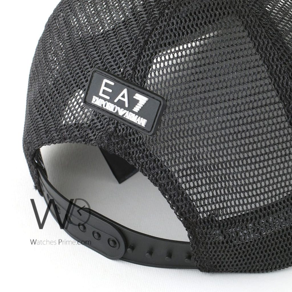 Emporio Armani EA7 white black cap for men | Watches Prime