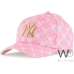 Pink new york city cap for women ny