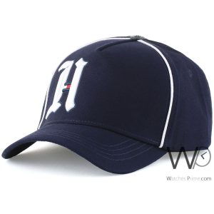 Blue tommy hilfiger cap for men