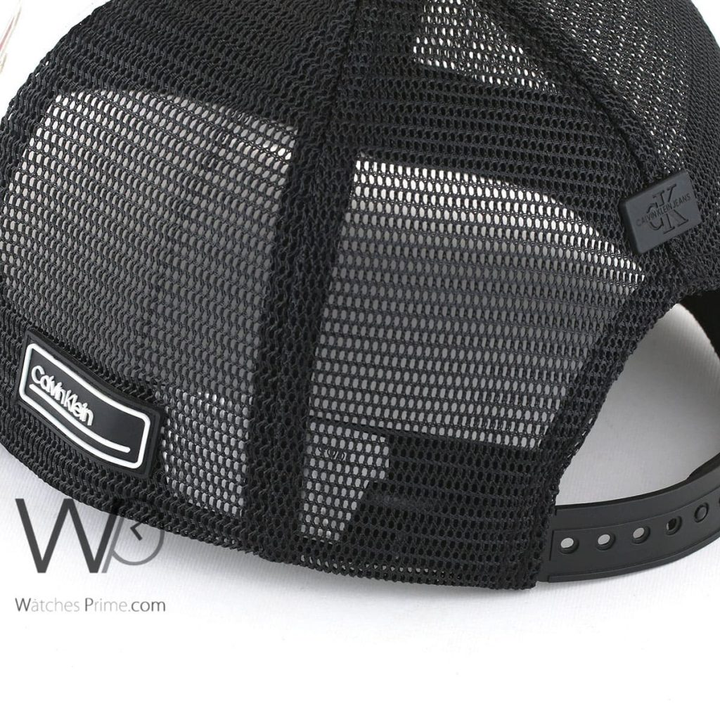 Calvin Klein CK mesh black white cap men | Watches Prime