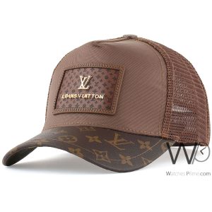 Louis vuitton brown cap for men lv