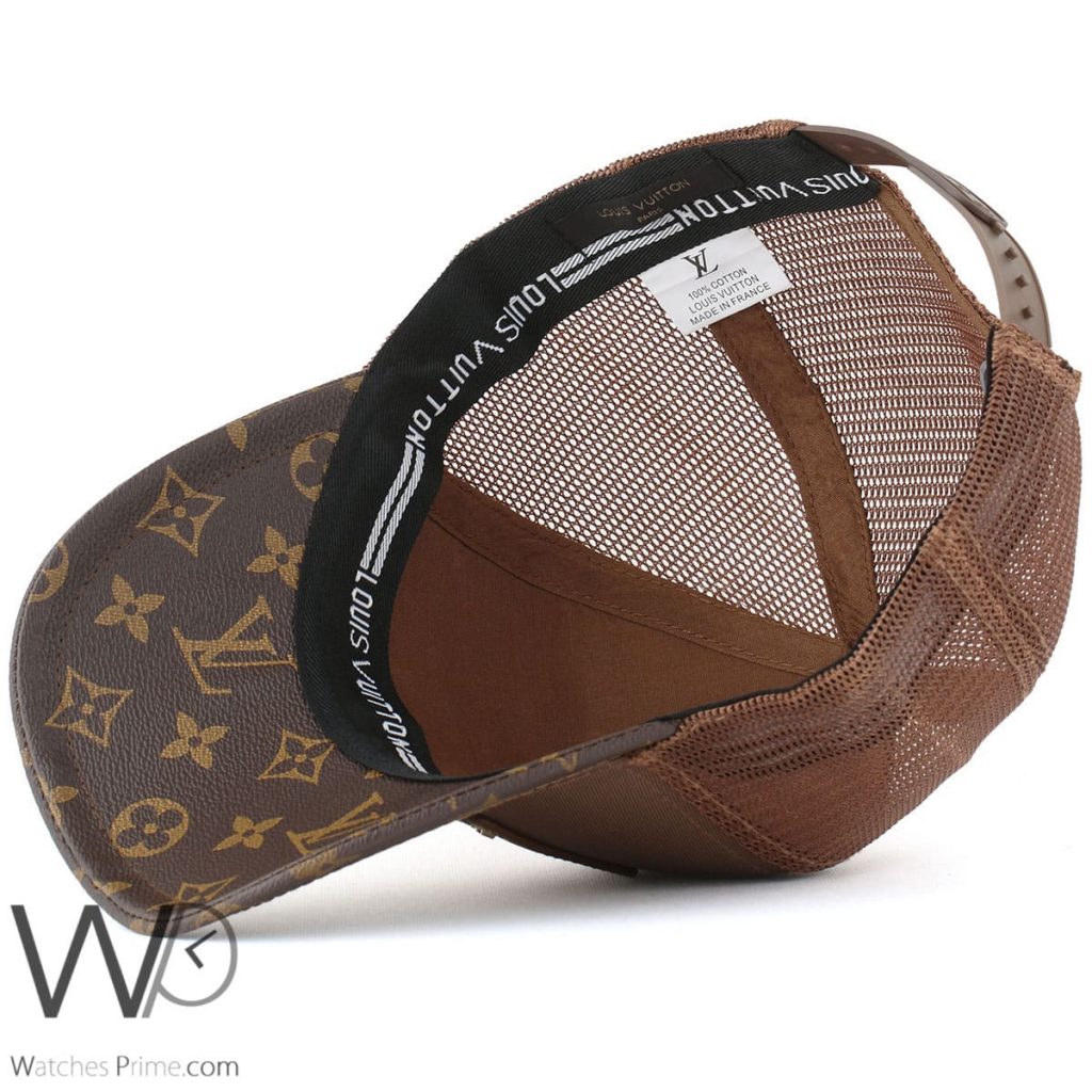 louis vuitton LV brown cap for men | Watches Prime