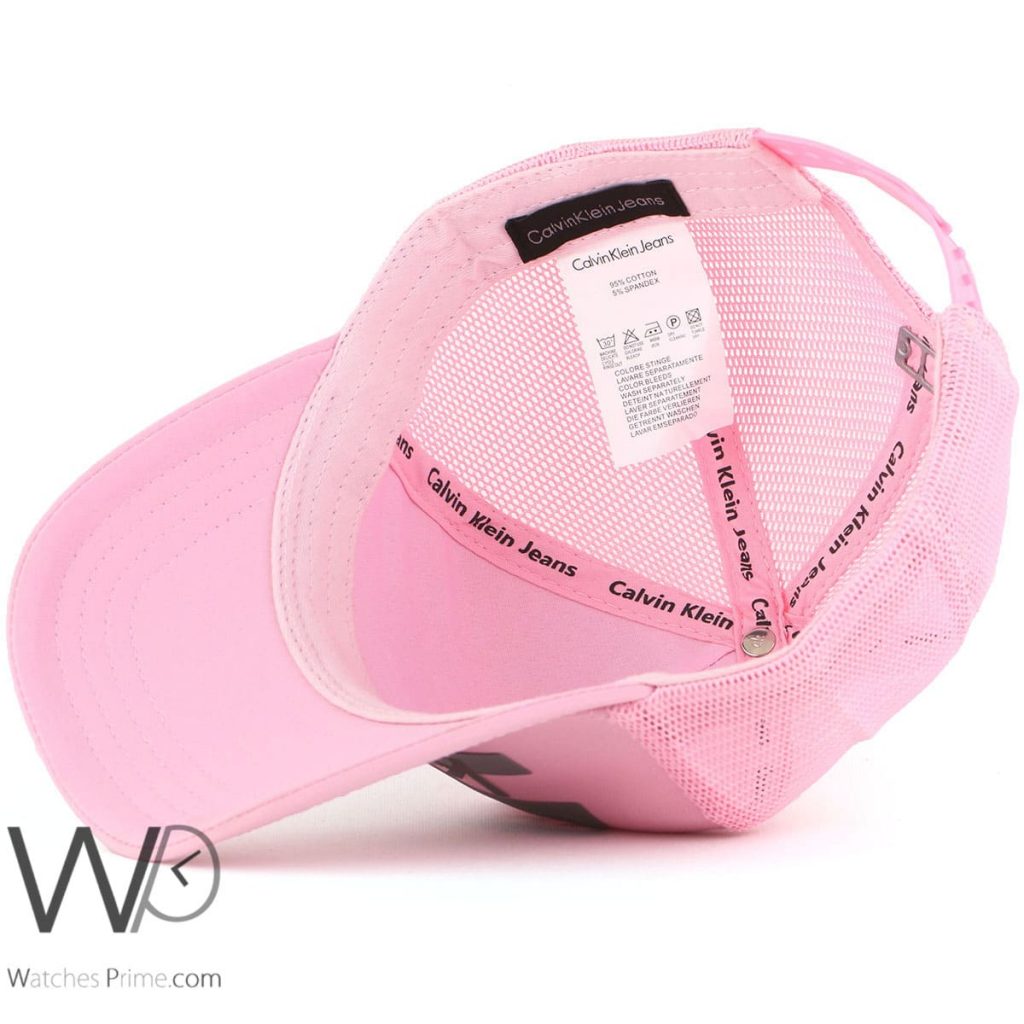 Calvin Klein pink cap CK unisex | Watches Prime