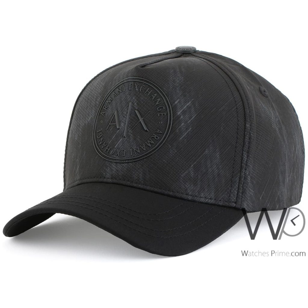 Armani Exchange AX cap for men black | Watches Prime