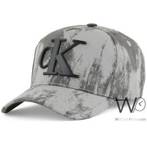 Gray calvin klein ck jeans baseball men cap