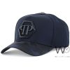 Philipp Plein PP baseball cap navy for men | Watches Prime