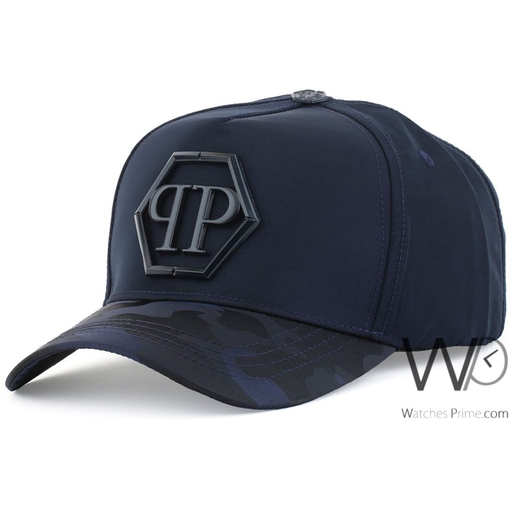 Philipp Plein PP baseball cap navy for men | Watches Prime