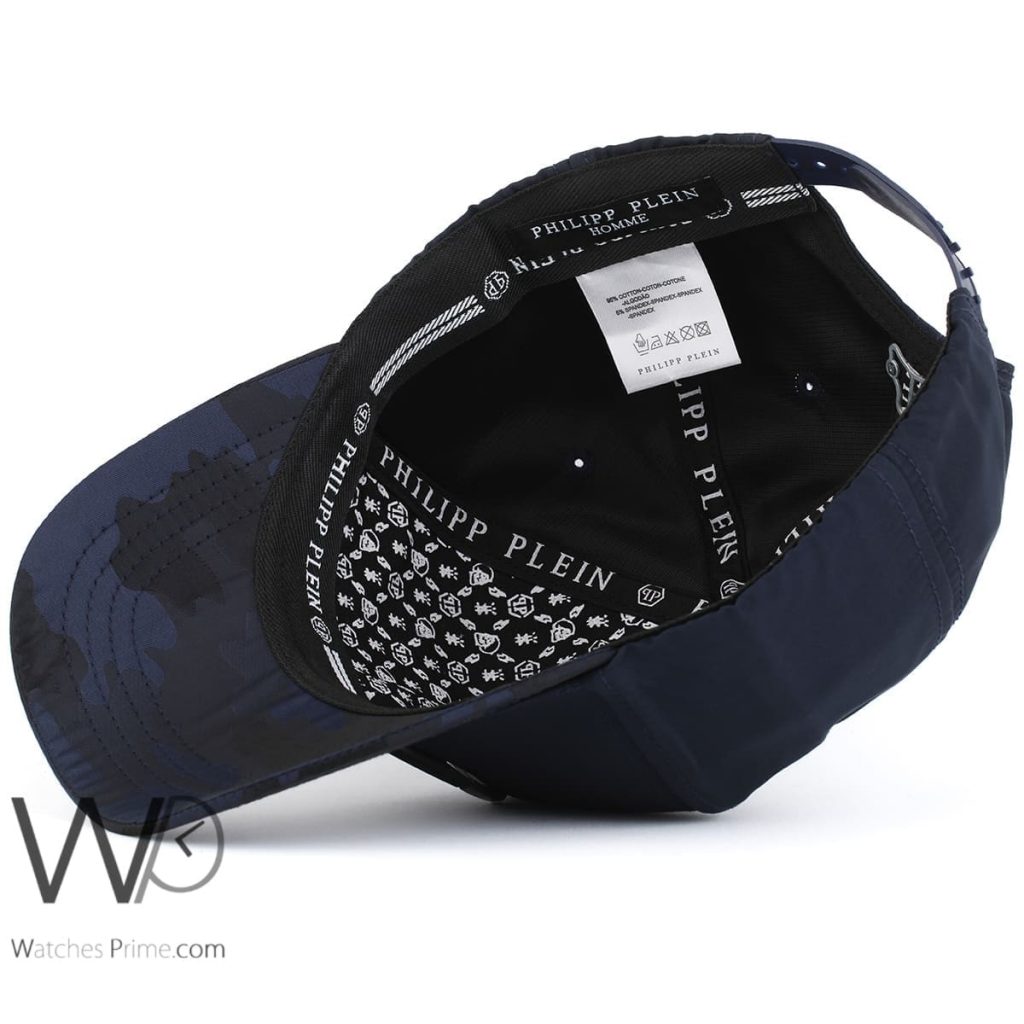 Philipp Plein PP baseball cap navy for men | Watches Prime