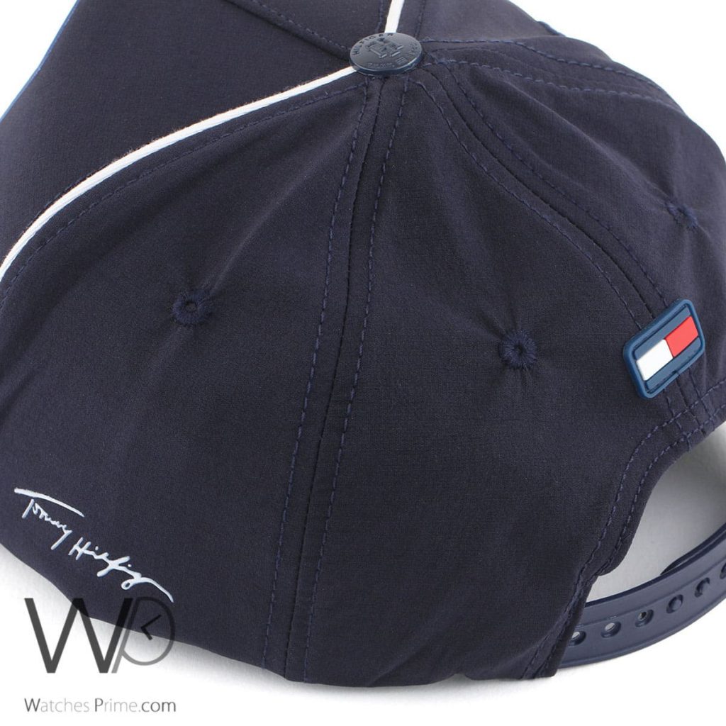 blue tommy hilfiger TH baseball cap men | Watches Prime