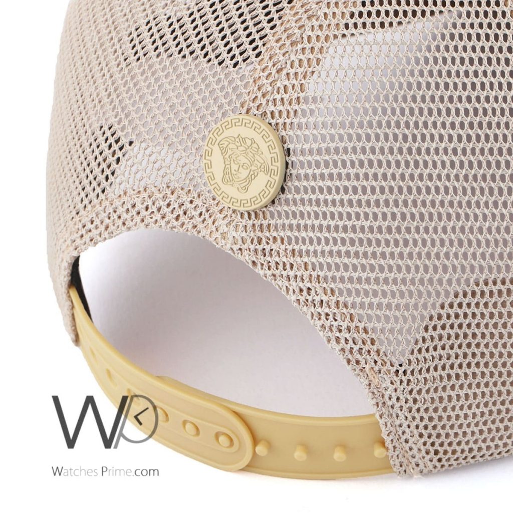 Versace mesh baseball for cap men brown | Watches Prime