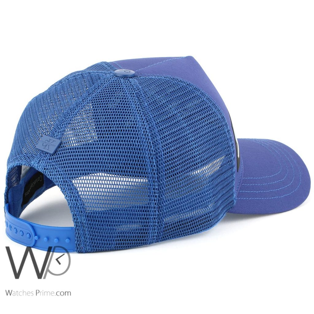 Calvin Klein CK mesh baseball cap men blue | Watches Prime