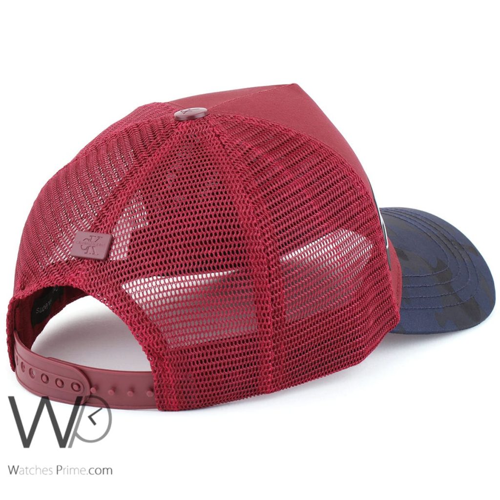 Calvin Klein CK mesh cap red and navy men | Watches Prime