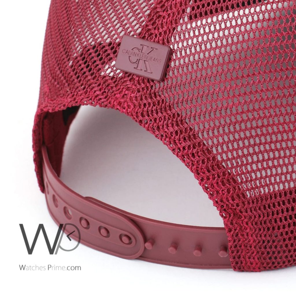 Calvin Klein CK mesh cap red and navy men | Watches Prime