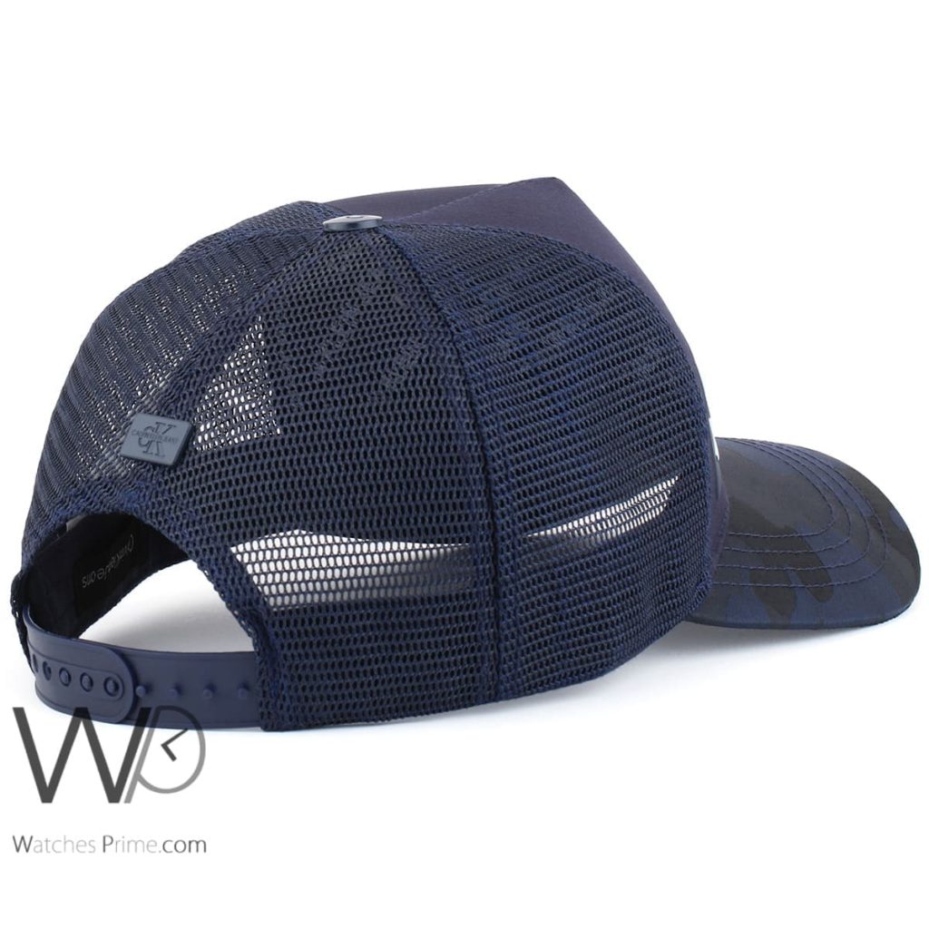 Calvin Klein CK mesh baseball cap men navy | Watches Prime