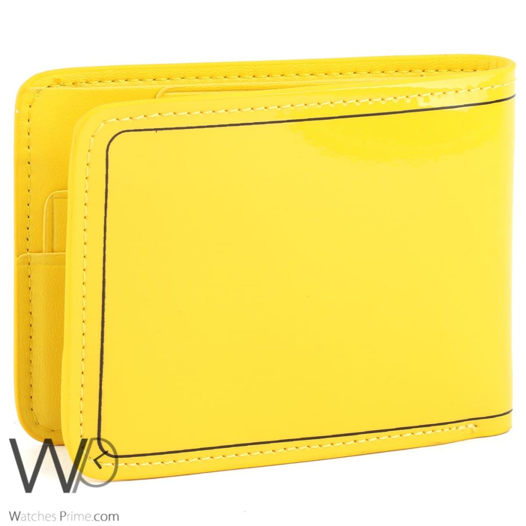 Ferrari wallet yellow for men | Watches Prime