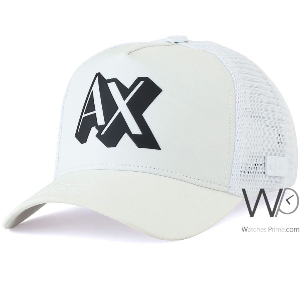 Armani Exchange AX baseball white cap men | Watches Prime