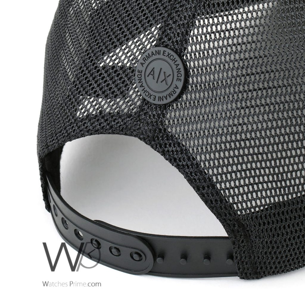 Armani Exchange black baseball cap men | Watches Prime