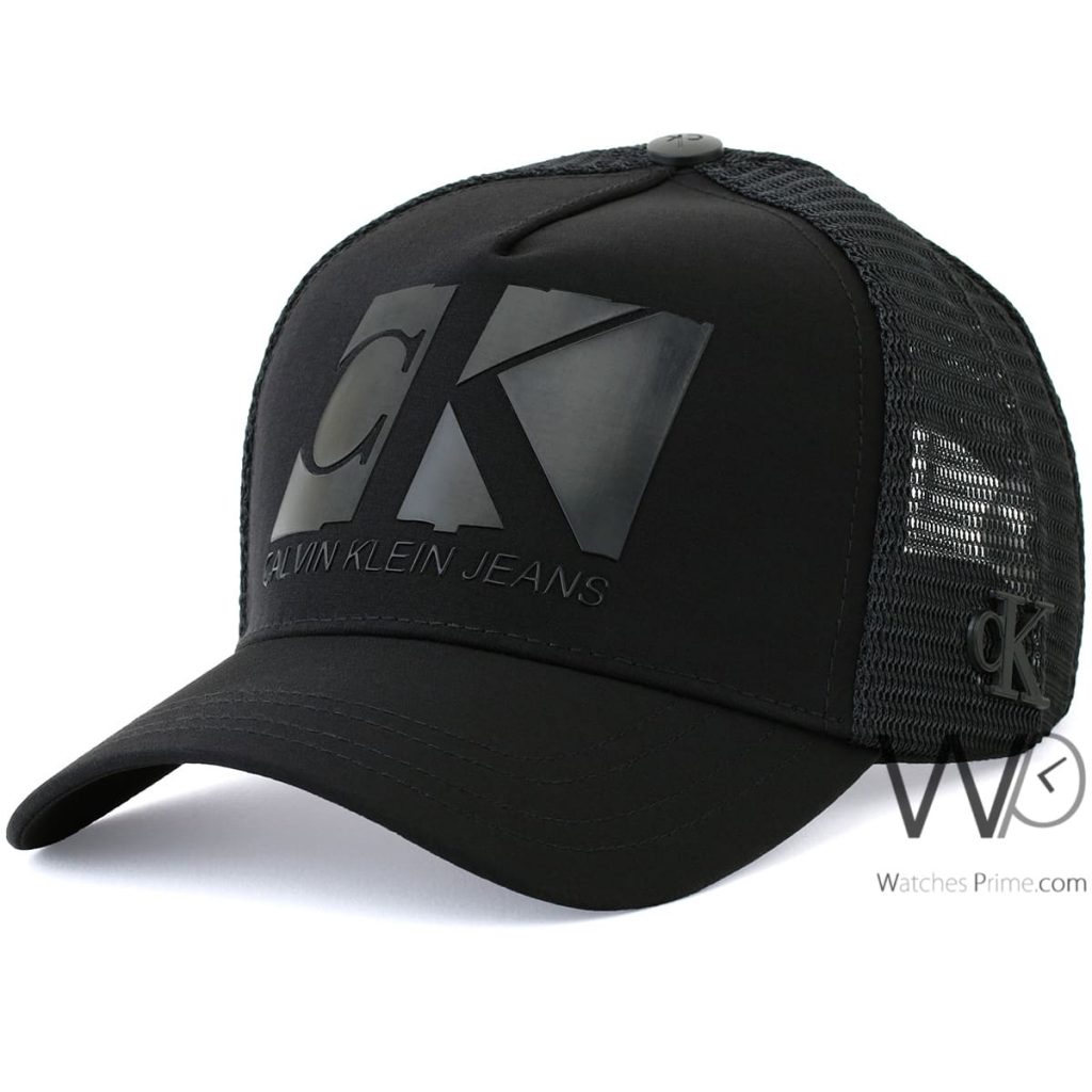 Calvin Klein CK black baseball cap men | Watches Prime