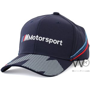 Baseball hat bmw m motorsport navy blue cap men
