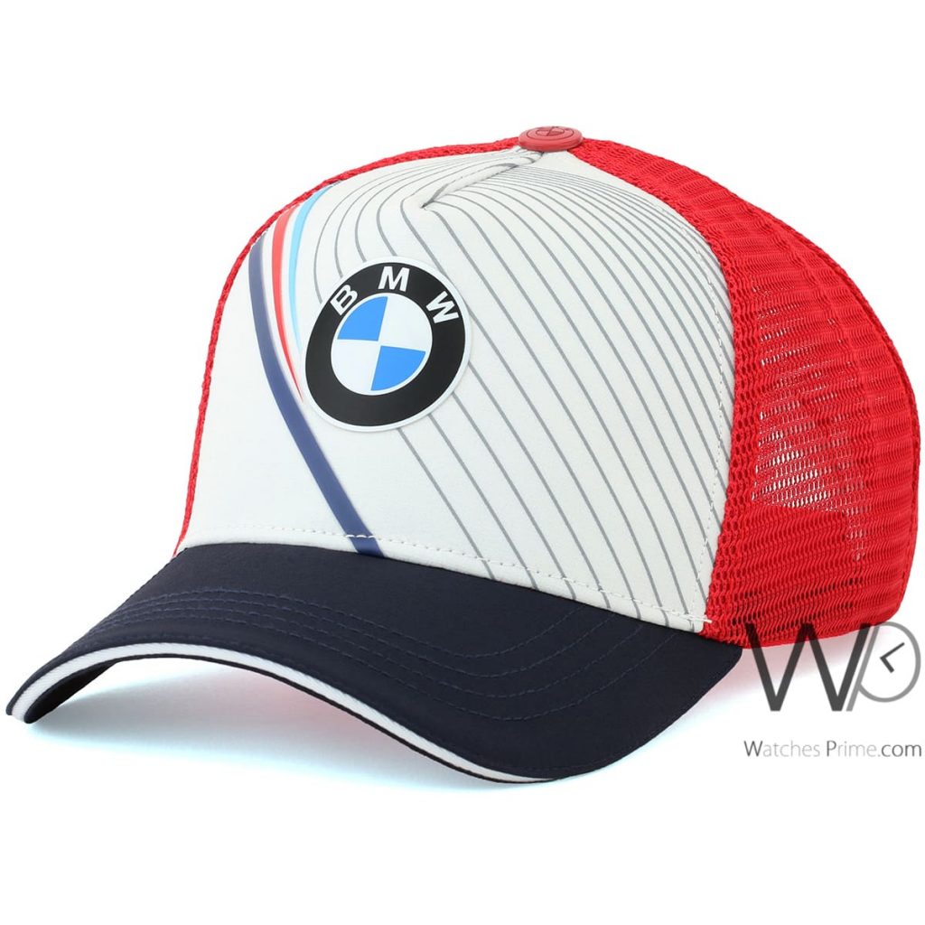 BMW M red white navy blue baseball cap men | Watches Prime