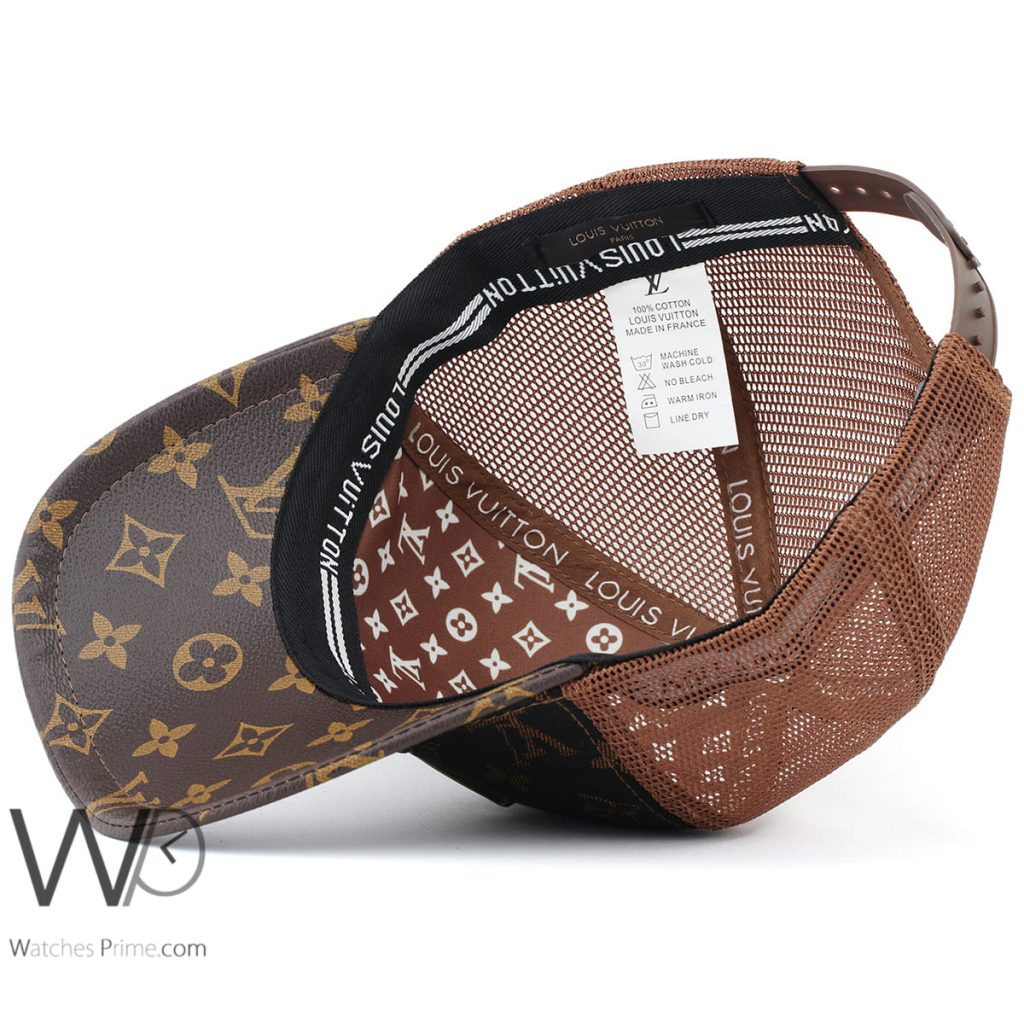 Louis Vuitton LV brown baseball cap men | Watches Prime
