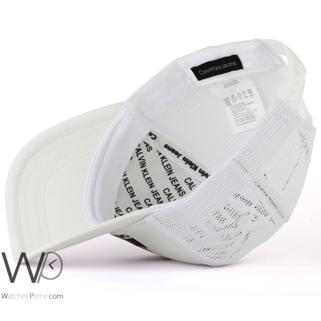 Calvin Klein CK baseball white cap men | Watches Prime