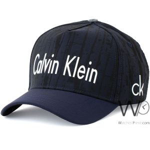 Baseball hat calvin klein navy blue cap men