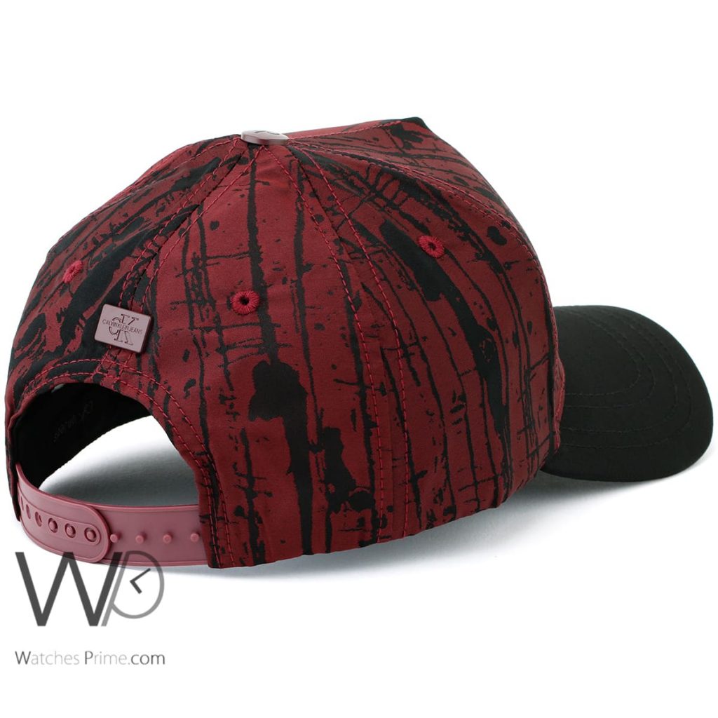 Calvin Klein CK red black baseball cap men | Watches Prime