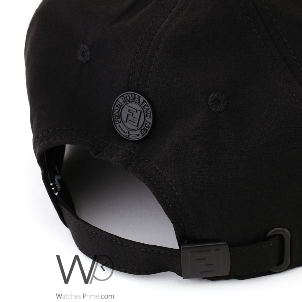 Fendi Roma black baseball cap for men | Watches Prime
