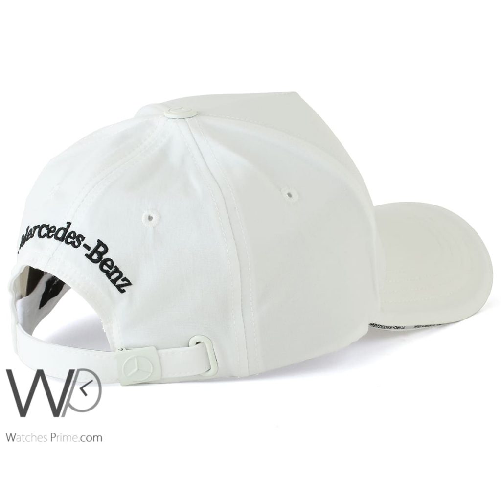 Mercedes Benz white baseball cap for men | Watches Prime