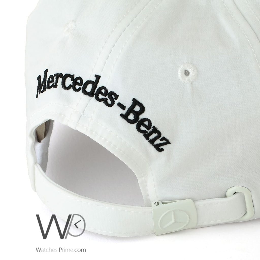 Mercedes Benz white baseball cap for men | Watches Prime