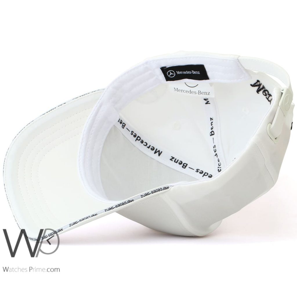 Mercedes Benz white baseball cap for men | Watches Prime