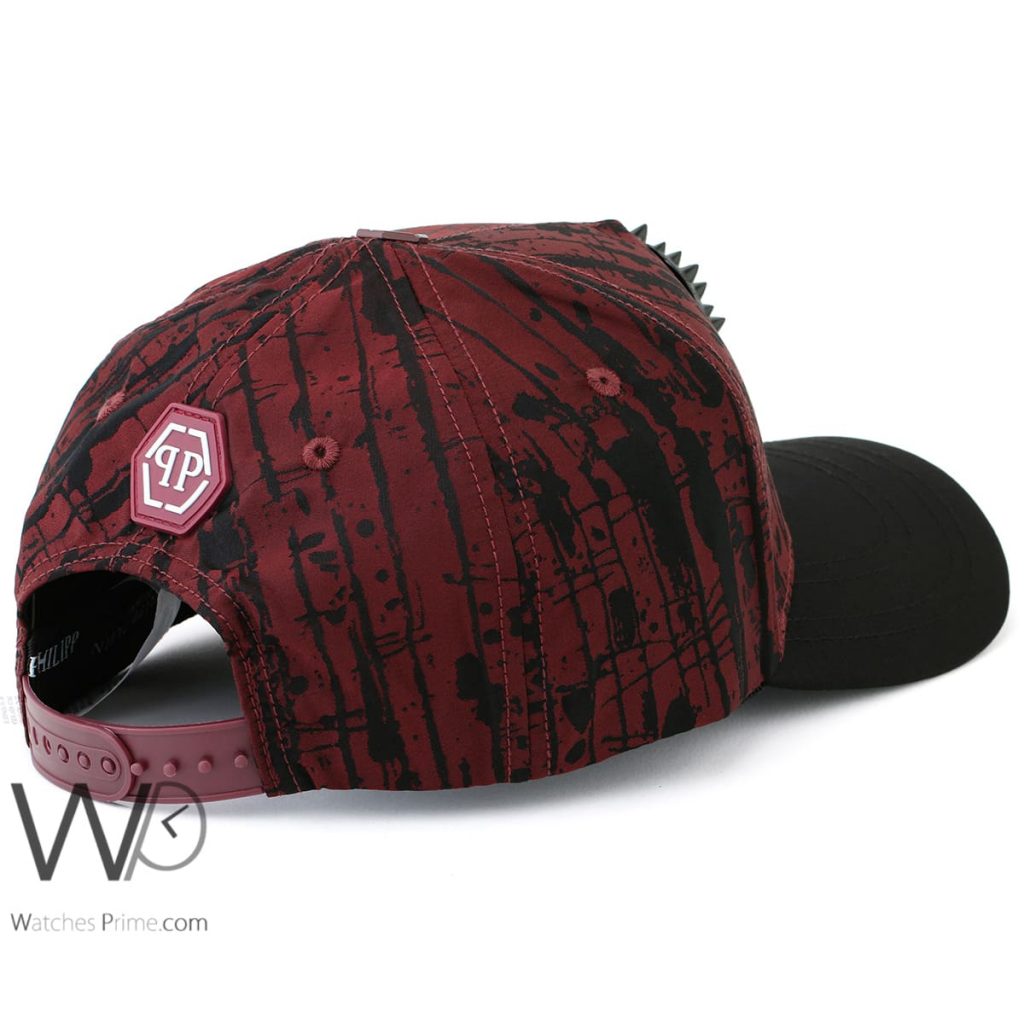 Philipp Plein PP red baseball cap for men | Watches Prime