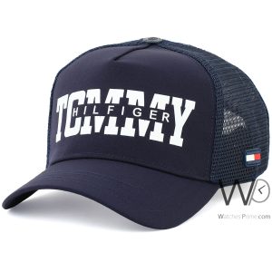 Baseball hat tommy hilfiger 1985 nyc navy blue cap men