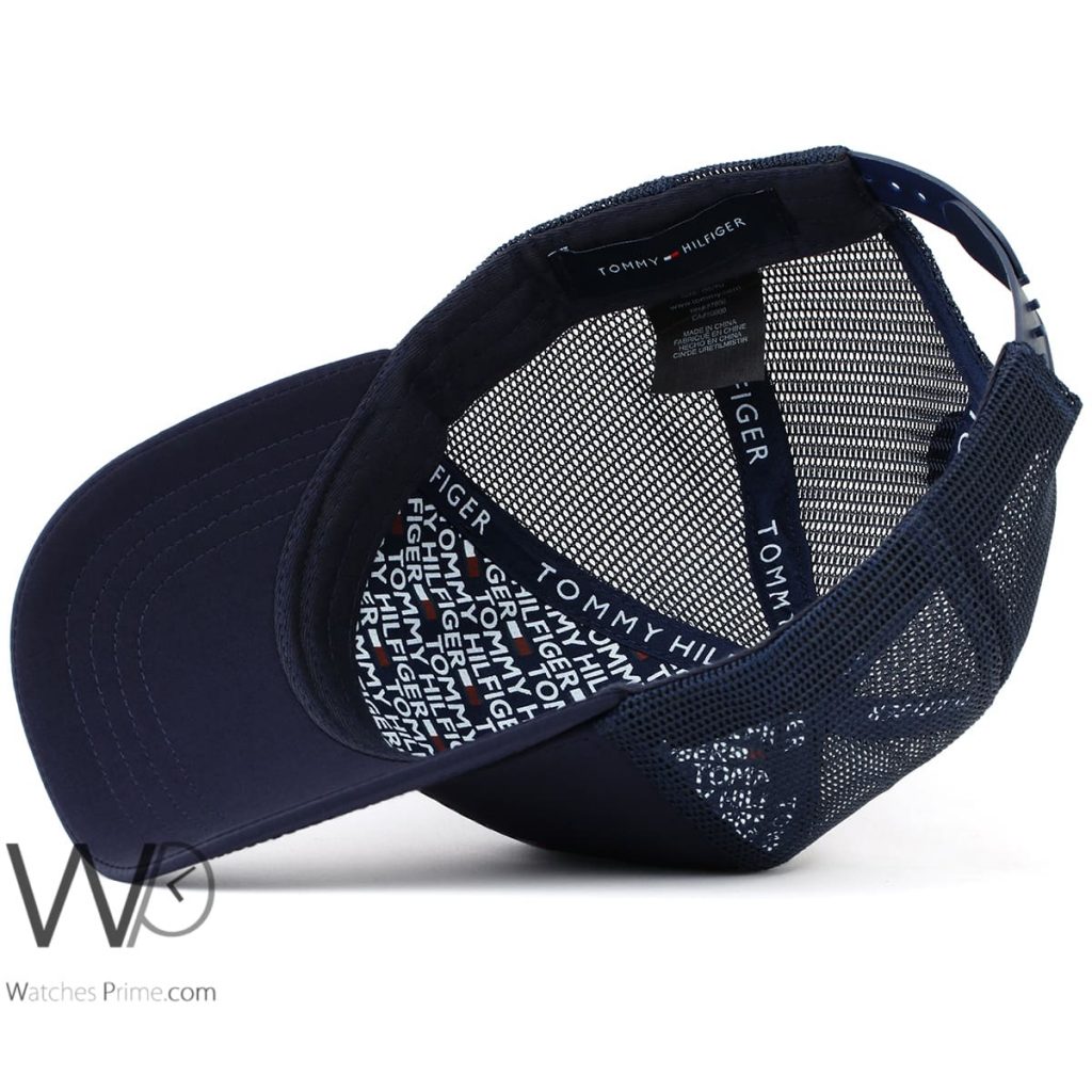 Tommy Hilfiger baseball cap men navy blue | Watches Prime