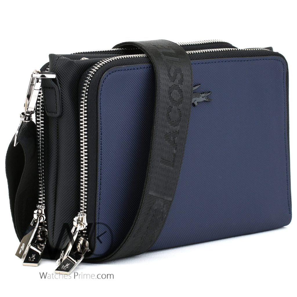 Lacoste blue Crossbody Handbag for men | Watches Prime