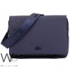 Lacoste blue mini laptop messenger bag men | Watches Prime