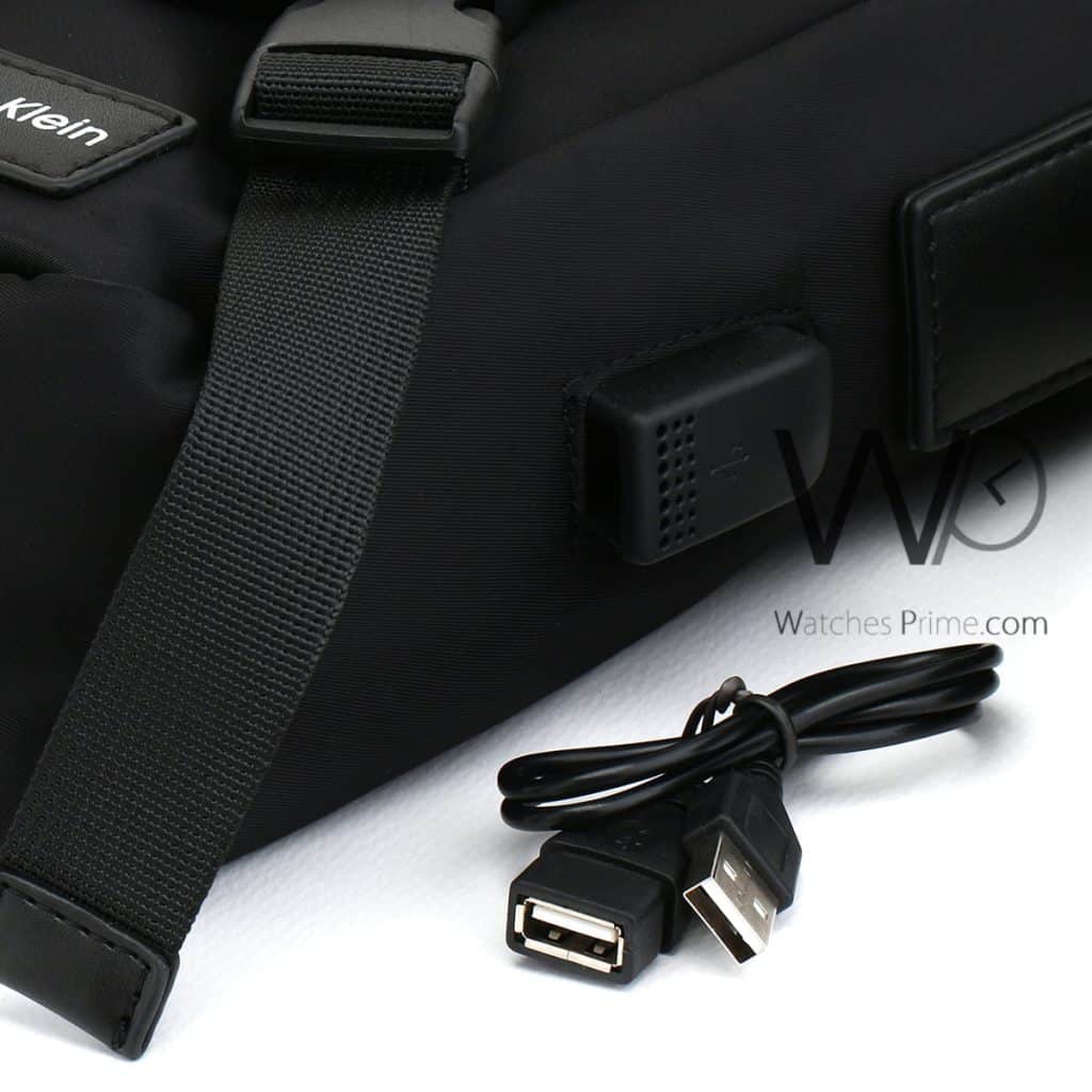 Calvin Klein CK black blue Messenger Bag | Watches Prime
