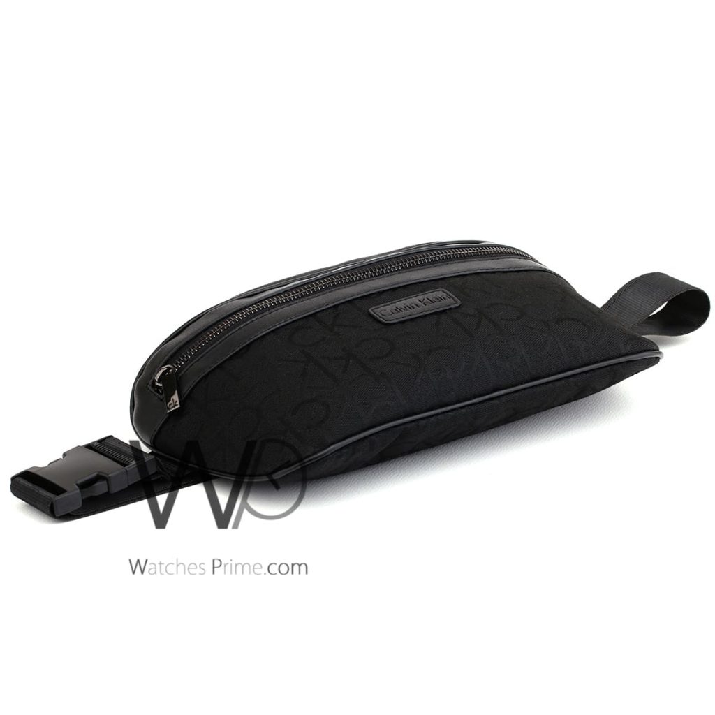 Calvin klein CK black pouch waist bag men | Watches Prime
