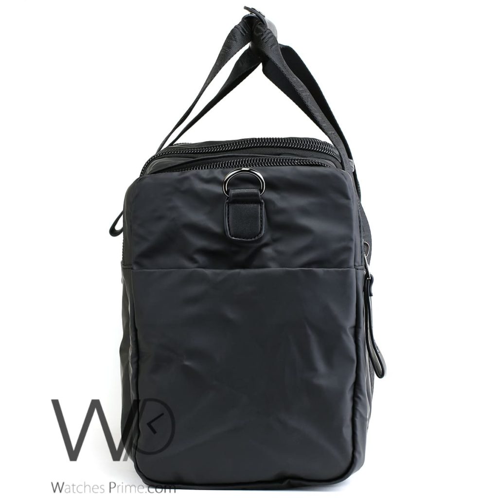 Duffle Calvin Klein CK black bag for men | Watches Prime