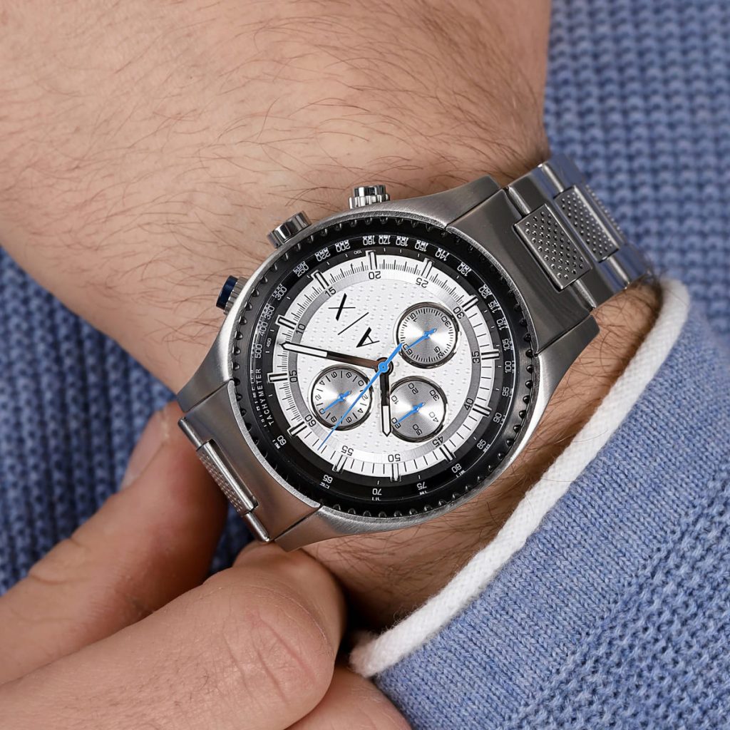 Armani Exchange Men's Watch The Driver Two AX1602 | Watches Prime