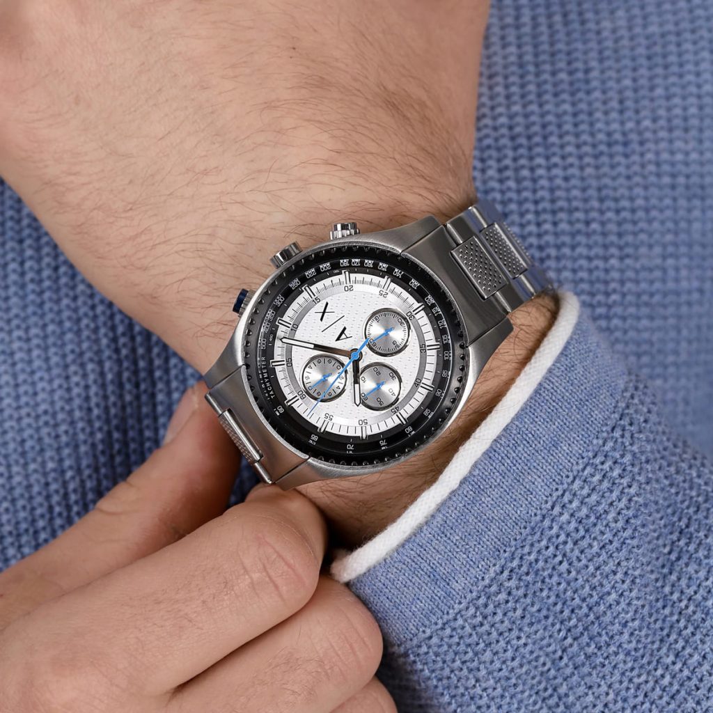 Armani Exchange Men's Watch The Driver Two AX1602 | Watches Prime