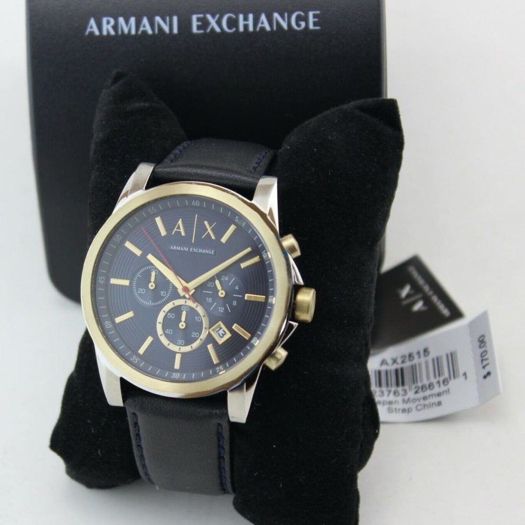 Armani Exchange Men's Watch Outerbanks AX2515 | Watches Prime