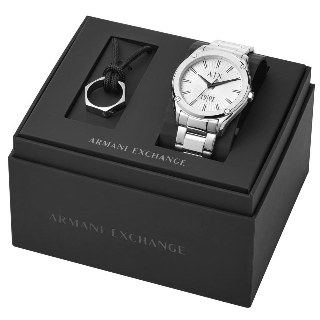Armani Exchange Men's Watch Fitz Gift set AX7131SET | Watches Prime