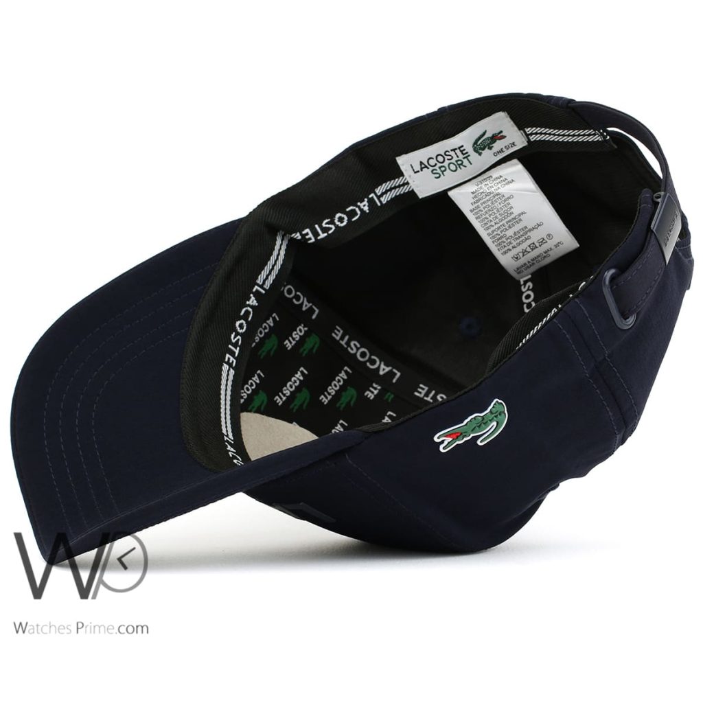 Blue Lacoste Cotton Men's Cap | Watches Prime