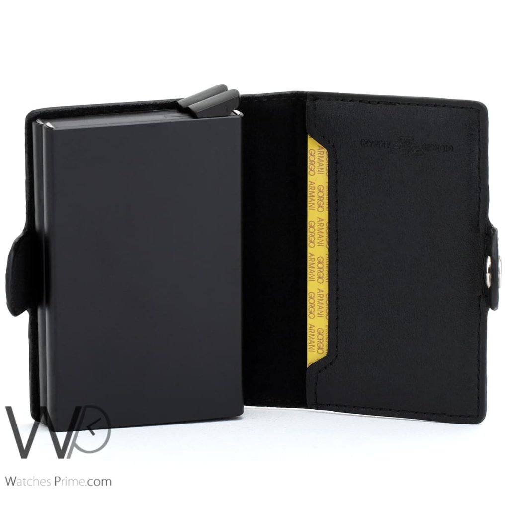 Pop Up Armani Men's Credit Card Holder | Watches Prime