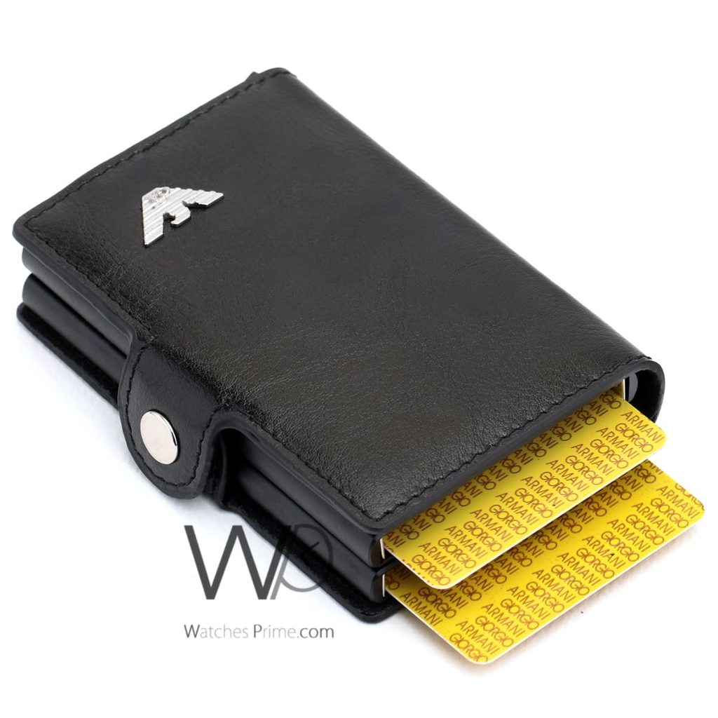Pop Up Armani Men's Credit Card Holder | Watches Prime
